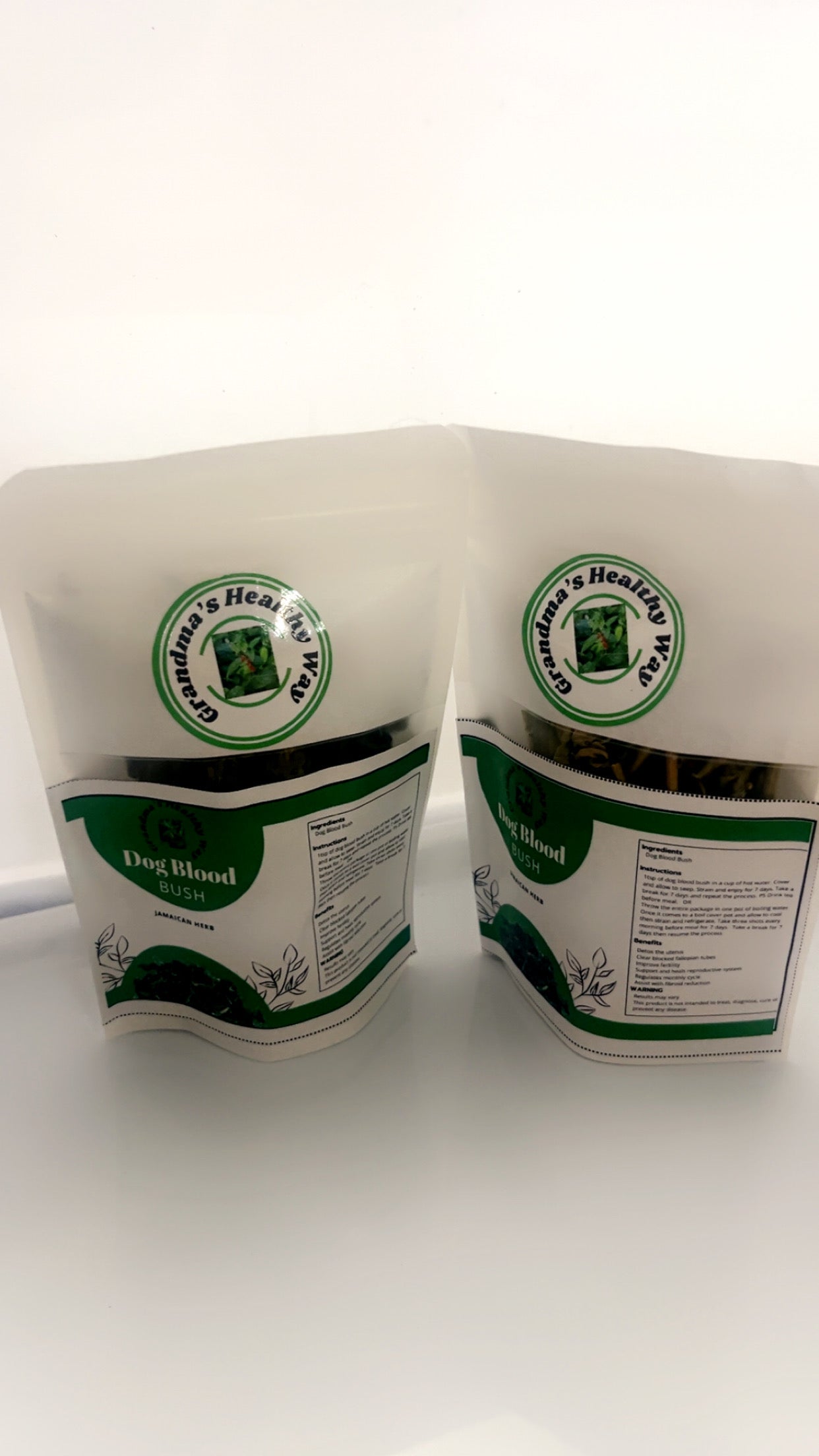 Dog Blood Bush small 7days supply